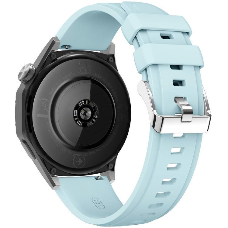 KALEBOL 22mm Silicone Watch Strap Samsung Galaxy Watch3 45mm / Huawei Watch GT 5 46mm / GT 5 Pro 46mm Wrist Band - Baby Blue#serie_3