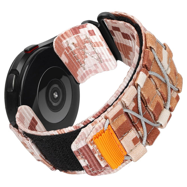 20mm Watch Band Samsung Galaxy Watch6 Classic 47mm 43mm / Huawei Watch GT 3 Pro 43mm / GT 3 42mm Nylon Woven Magic Tape Strap - Digital Camouflage#serie_9