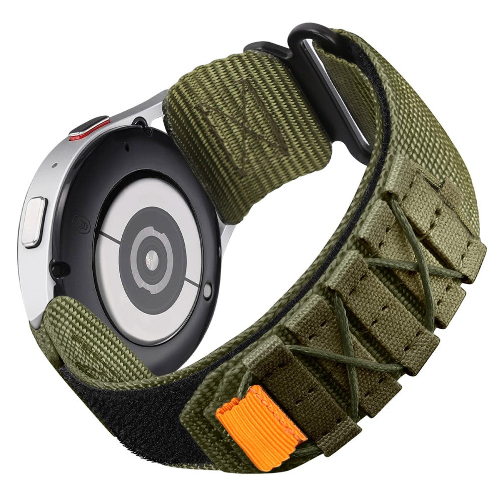 22mm Watch Band Samsung Galaxy Watch 46mm / Watch3 45mm / Huawei Watch GT 5 Pro 46mm / GT 5 46mm Nylon Woven Magic Tape Strap - Army Green#serie_1