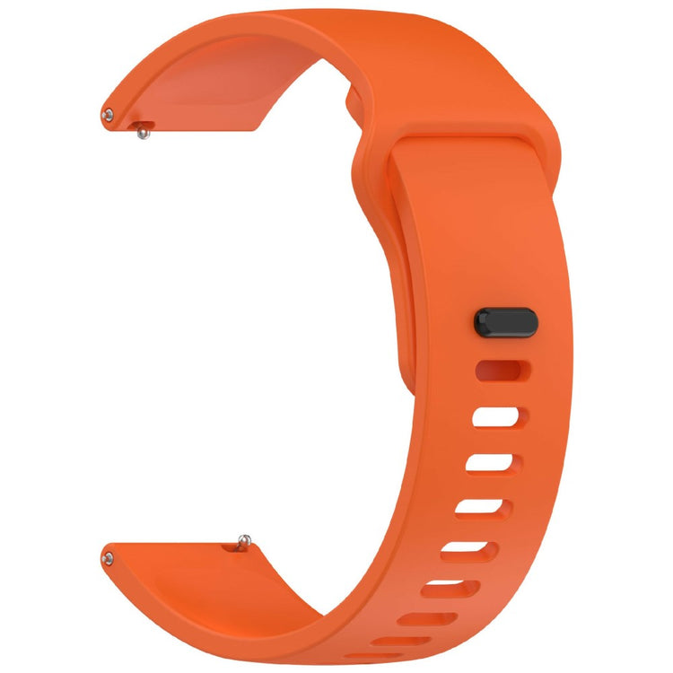 22mm Silicone Watch Band Samsung Huawei Garmin Xiaomi Universal Wrist Strap - Orange#serie_4