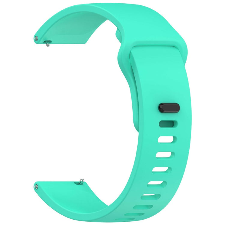22mm Silicone Watch Band Samsung Huawei Garmin Xiaomi Universal Wrist Strap - Teal#serie_10