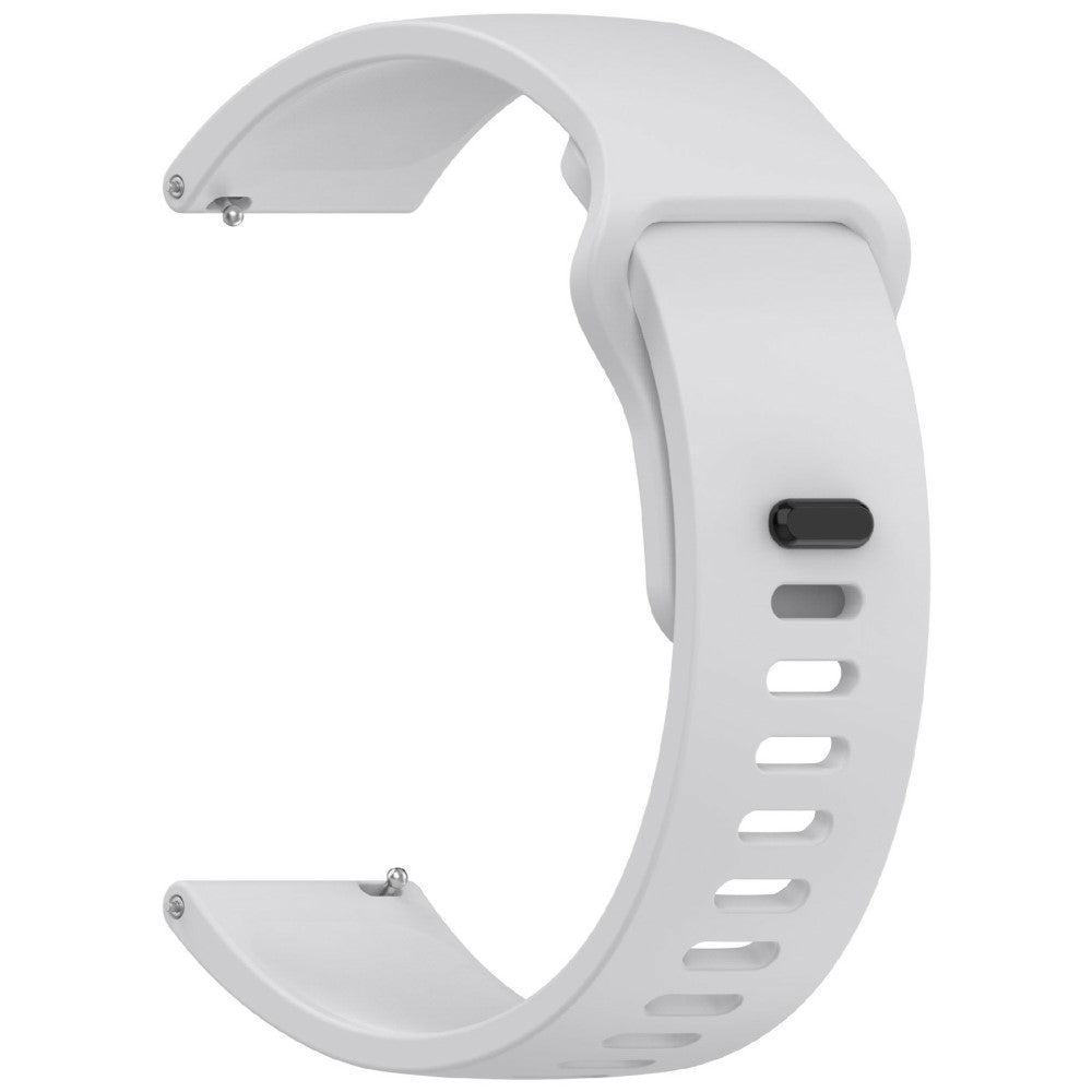 22mm Silicone Watch Band Samsung Huawei Garmin Xiaomi Universal Wrist Strap - Grey#serie_12