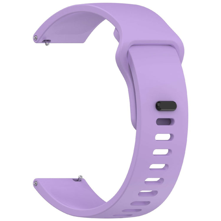 22mm Silicone Watch Band Samsung Huawei Garmin Xiaomi Universal Wrist Strap - Purple#serie_13
