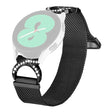 Très Beau Garmin Forerunner 245 / Garmin Forerunner 245 Music Métal Et Pierre Du Rhin Universel Bracelet