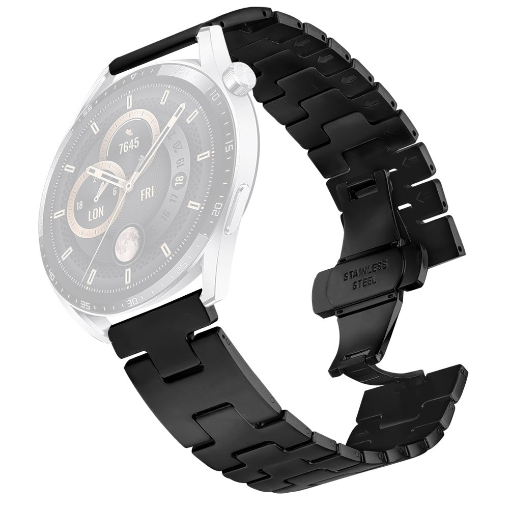 Xiaomi Watch S1 Pro Replacement Strap H Type Metal Watch Band - Black#serie_1