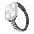Incroyablement Doux Apple Smartwatch Métal Et Pierre Du Rhin Universel Bracelet