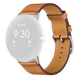 Incroyablement Bon Google Pixel Watch 3 41mm / Google Pixel Watch 2 Cuir Véritable Universel Bracelet