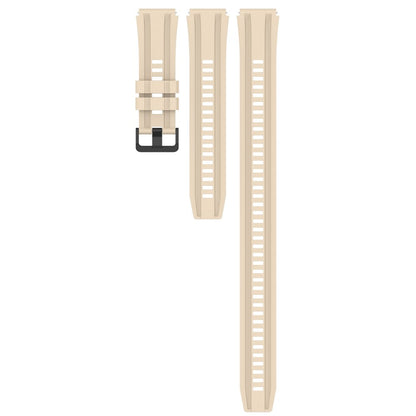 Superflot Metal Og Silikone Universal Rem passer til Smartwatch - Brun#serie_4