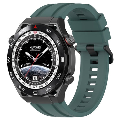 Superflot Metal Og Silikone Universal Rem passer til Smartwatch - Grøn#serie_7