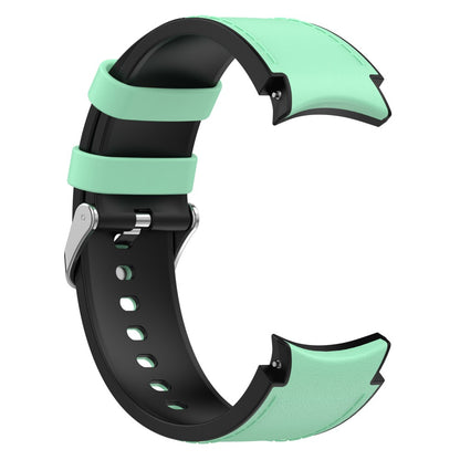 Smuk Metal Og Silikone Universal Rem passer til Samsung Smartwatch - Grøn#serie_7