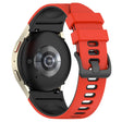 Dual-Color Silicone Watch Band for Samsung Galaxy Watch - Red+Black