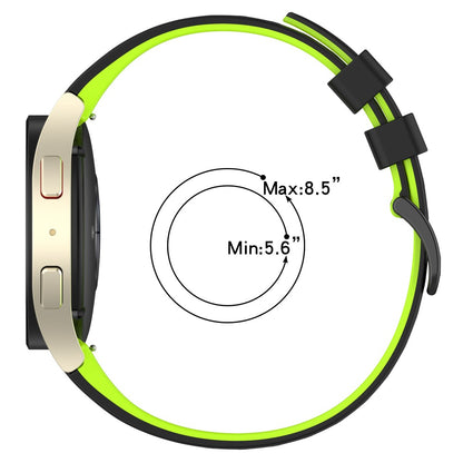 Dual-Color Silicone Watch Band for Samsung Galaxy Watch#serie_5