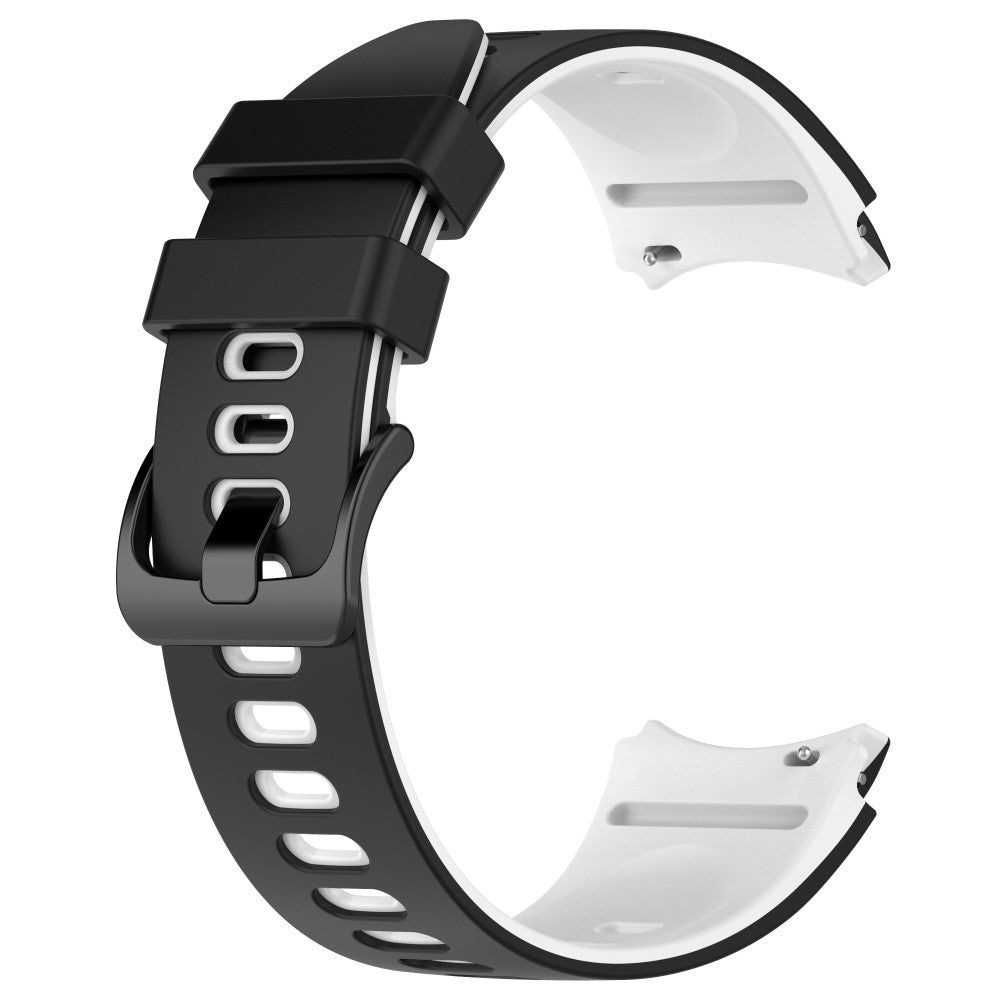 Klassisk Metal Og Silikone Universal Rem passer til Samsung Smartwatch - Rød#serie_6