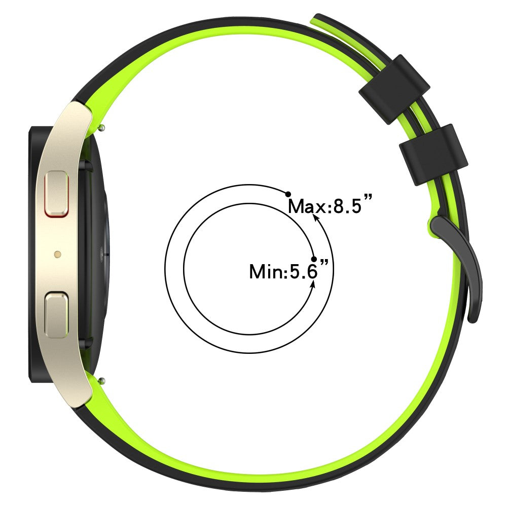 Dual-Color Silicone Watch Band for Samsung Galaxy Watch#serie_9