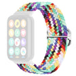 Xiaomi Smart Band 8 Pro Nylon Watch Band Adjustable Woven Strap - Official Rainbow