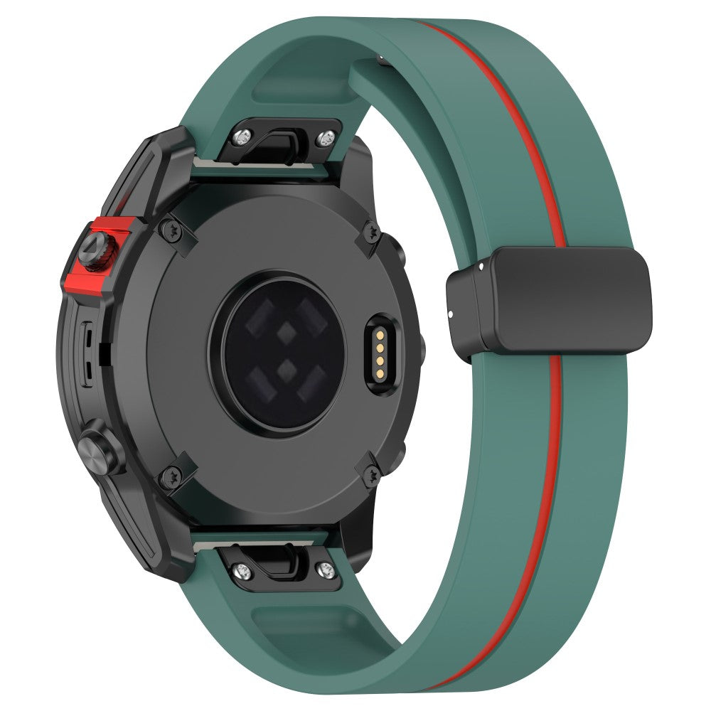 Mega Skøn Silikone Universal Rem passer til Smartwatch - Grøn#serie_3