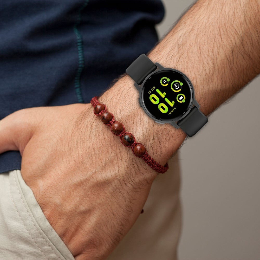 Mega Slidstærk Silikone Universal Rem passer til Smartwatch - Lilla#serie_7