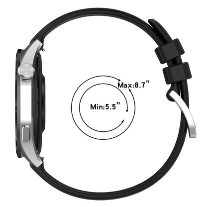 Helt Vildt Flot Silikone Universal Rem passer til Smartwatch - Blå#serie_6