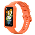 Wrist Strap Huawei Band 8 Silicone Sport Watch Band with Protective Cover