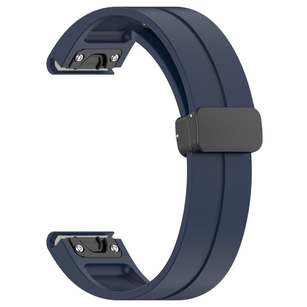 Mega Fed Silikone Universal Rem passer til Smartwatch - Blå#serie_11