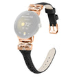 Rose Gold Buckle Strap Google Pixel Watch / Pixel Watch 2 Genuine Cowhide Leather Watchband