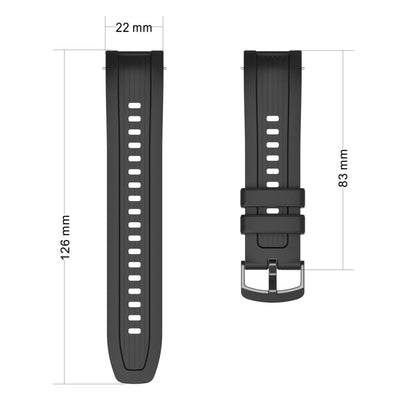 Huami Amazfit Balance (A2286) Silicone Strap Wrist Watch Band with Watch Frame Cover - Orange#serie_9