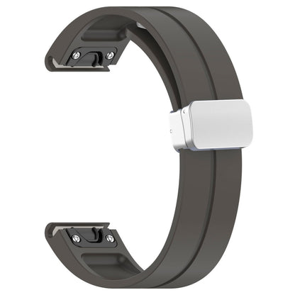 Super Godt Silikone Universal Rem passer til Smartwatch - Sølv#serie_10