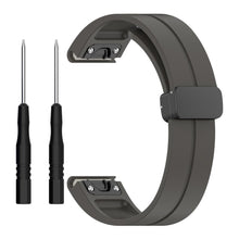 Vildt Elegant Silikone Universal Rem passer til Garmin Smartwatch - Sølv#serie_10