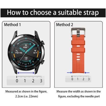 Helt Vildt Holdbart Silikone Universal Rem passer til Smartwatch - Blå#serie_4