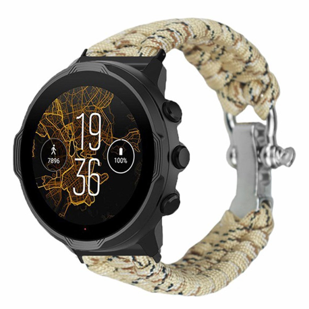 Fed Nylon Universal Rem passer til Smartwatch - Brun#serie_8