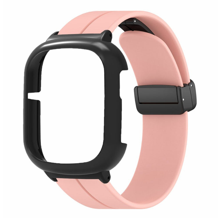 Vildt Sejt Silikone Rem passer til Honor Watch 4 - Pink#serie_3