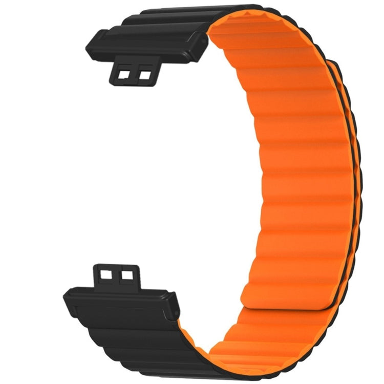 Silikone Universal Rem passer til Huawei Watch Fit / Huawei Watch Fit Special Edition - Orange#serie_2