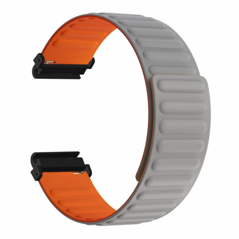 Fed Silikone Universal Rem passer til Smartwatch - Orange#serie_7