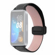 Xiaomi Smart Band 8 Watch Band Magnetic PU Leather and Metal Strap Replacement
