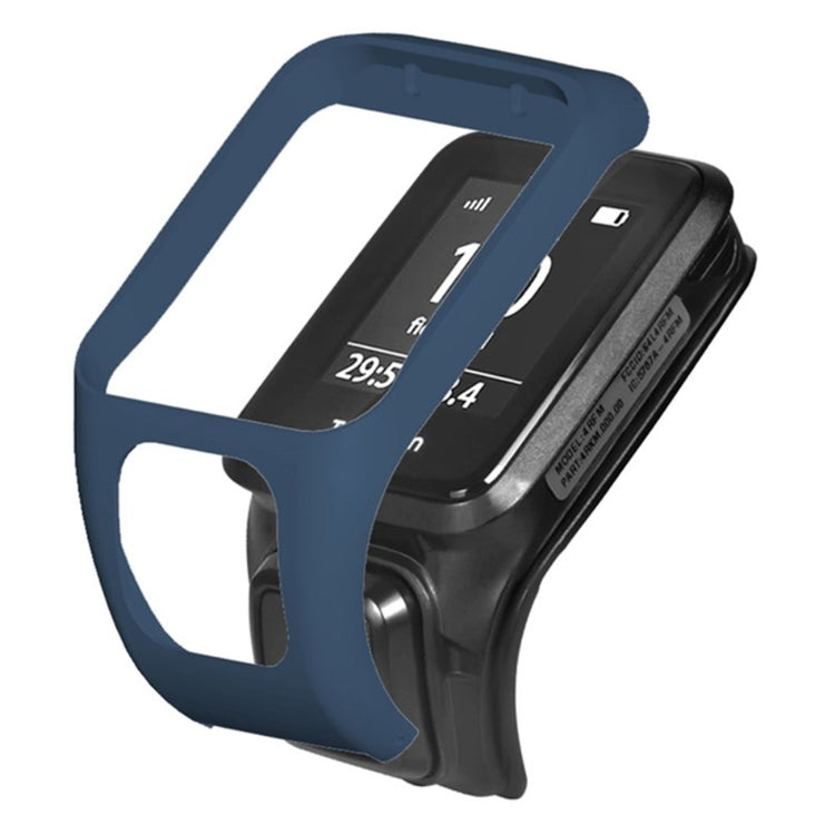 Hårdt Silikone Universal Bumper passer til Tomtom Smartwatch - Blå#serie_8