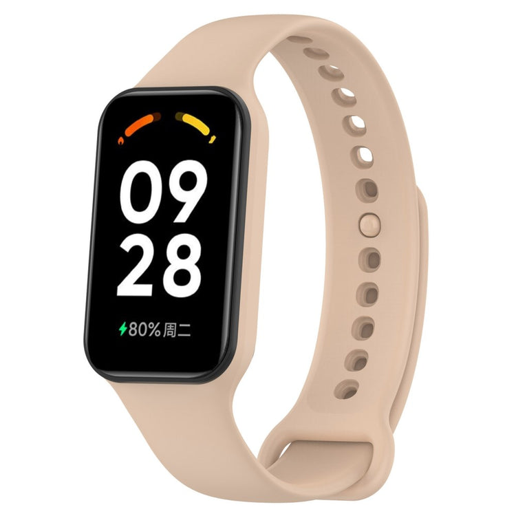 Silikone Universal Rem passer til Xiaomi Redmi Band 2 / Xiaomi Smart Band 8 Active - Pink#serie_4