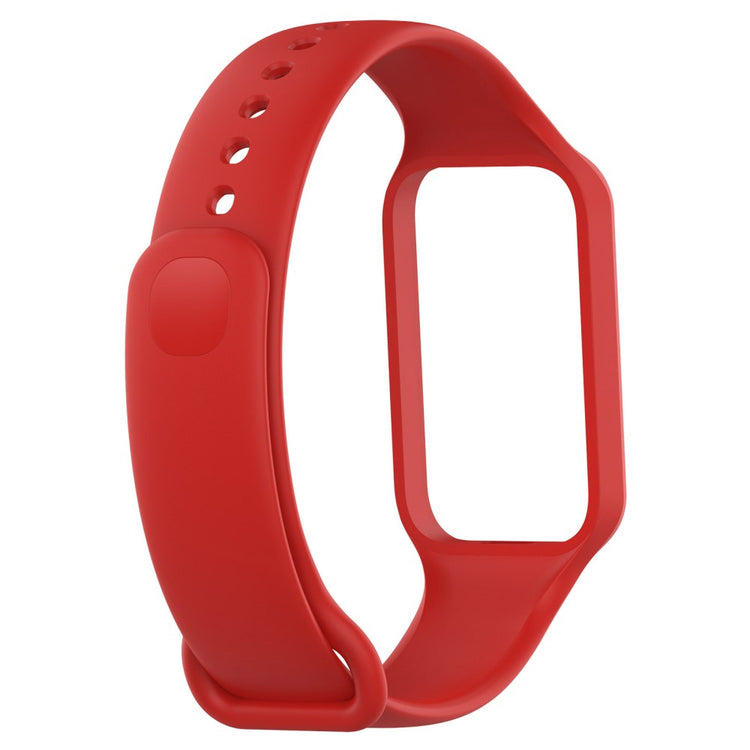 Silikone Universal Rem passer til Xiaomi Redmi Band 2 / Xiaomi Smart Band 8 Active - Rød#serie_6