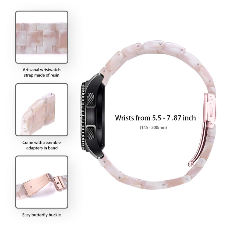 Godt Silikone Rem passer til Garmin Vivoactive 4 - Pink#serie_8