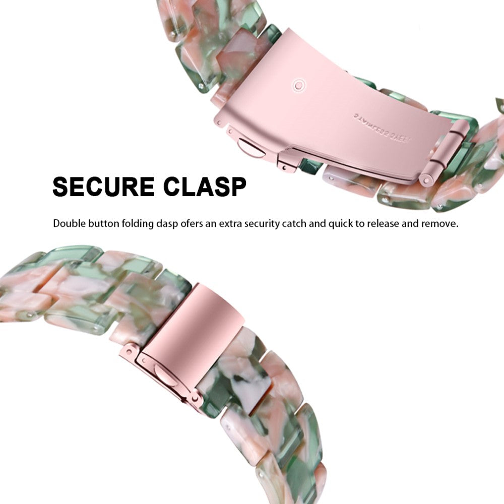 Godt Silikone Rem passer til Garmin Vivoactive 4 - Pink#serie_9