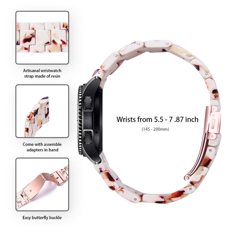 Godt Silikone Rem passer til Garmin Vivoactive 4 - Pink#serie_23