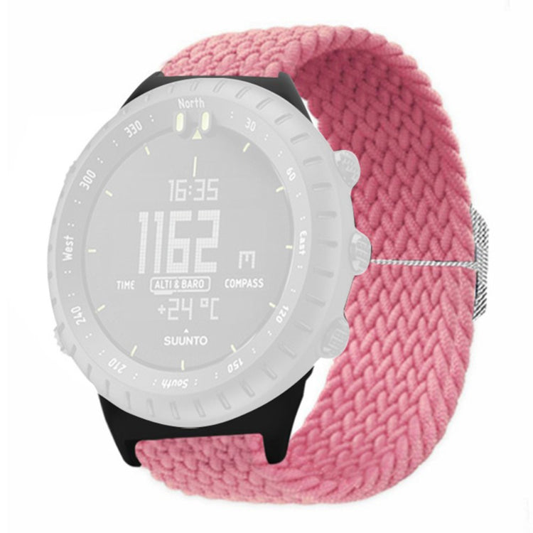 Rigtigt Kønt Nylon Rem passer til Suunto Core - Pink#serie_4