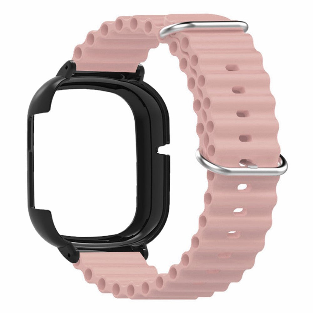 Helt Vildt Skøn Silikone Rem passer til Honor Watch 4 - Pink#serie_3