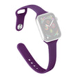 Apple Watch 49mm / 45mm / 44mm / 42mm Slim Silicone Bands - Dark Green