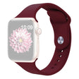 KALEBOL Apple Watch Series 41mm / 40mm / 38mm Silicone Watch Band, Size: S / M