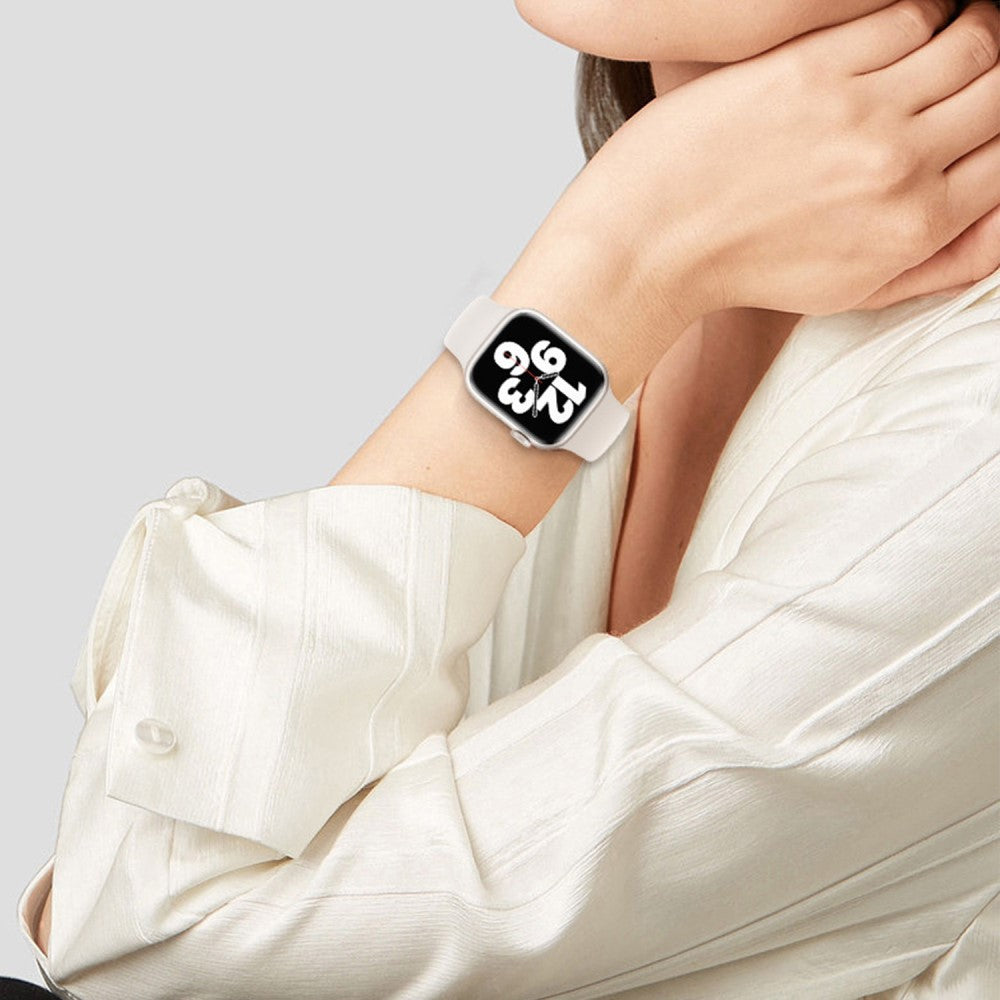 Helt Vildt Godt Silikone Universal Rem passer til Apple Smartwatch - Blå#serie_9