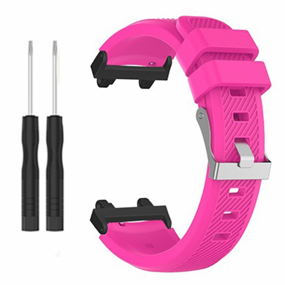 Vildt Holdbart Silikone Rem passer til Amazfit Active Edge - Pink#serie_7