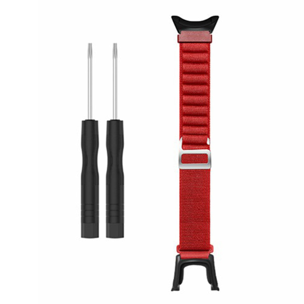 Suunto Ambit3 / Ambit3 Peak Loop Nylon Bands Sport Nylon Replacement Strap - Red#serie_10