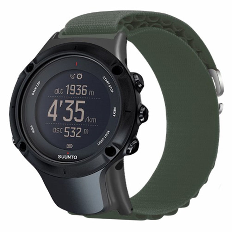 Eminent Nylon Universal Rem passer til Suunto Smartwatch - Grøn#serie_11