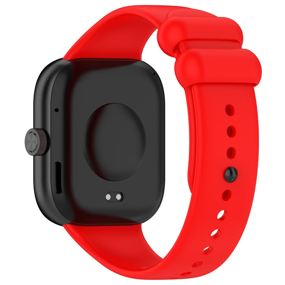 Silikone Universal Rem passer til Xiaomi Band 8 Pro / Xiaomi Redmi Watch 4 - Rød#serie_4