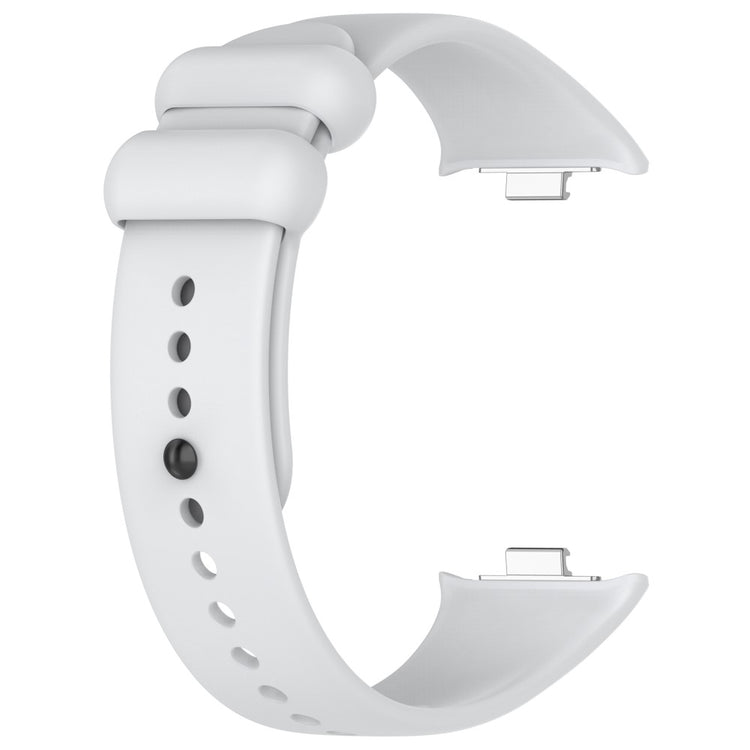 Silikone Universal Rem passer til Xiaomi Band 8 Pro / Xiaomi Redmi Watch 4 - Sølv#serie_11